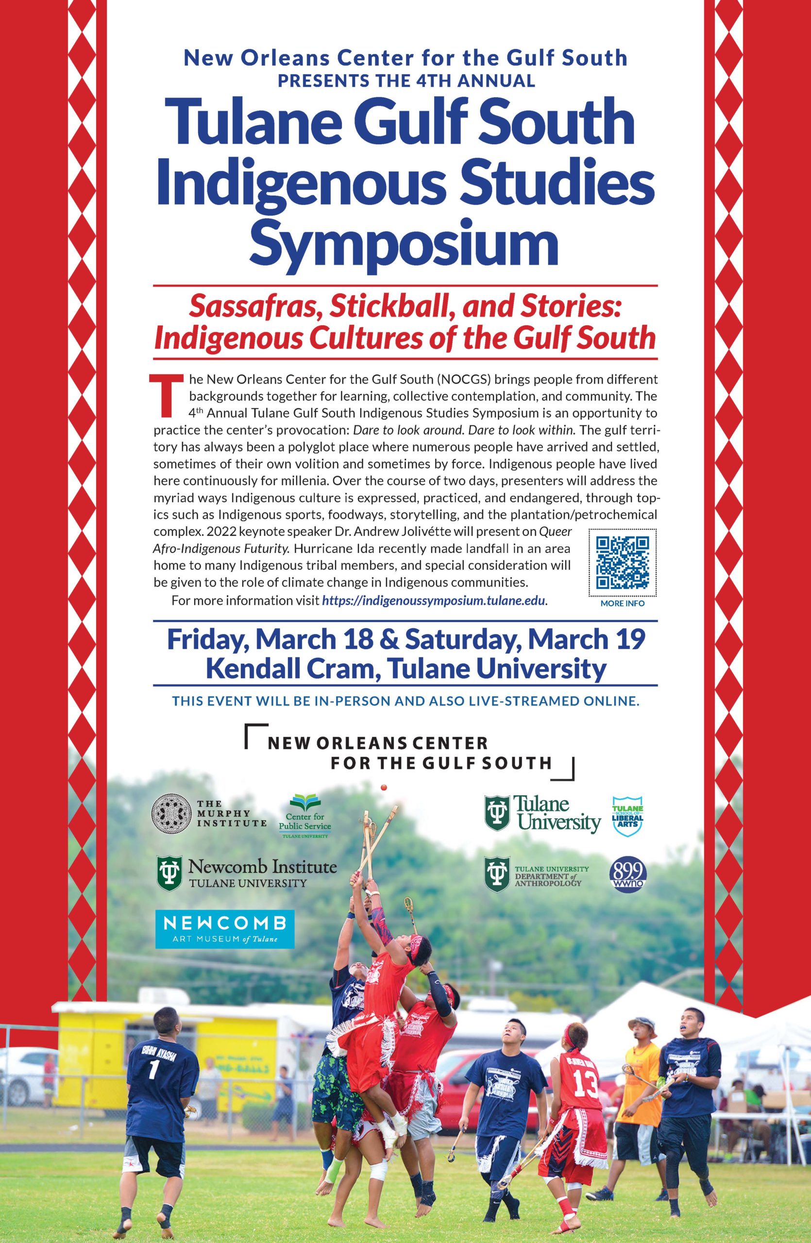 Tunica-Biloxi to Participate in Tulane Gulf South Indigenous Studies Symposium