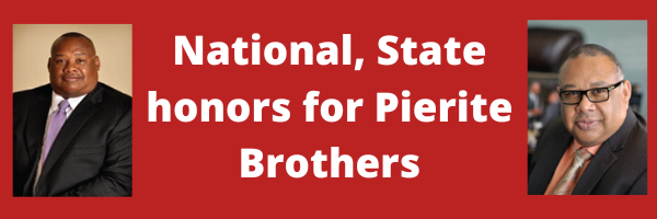 NATIONAL, STATE HONORS FOR PIERITE BROTHERS