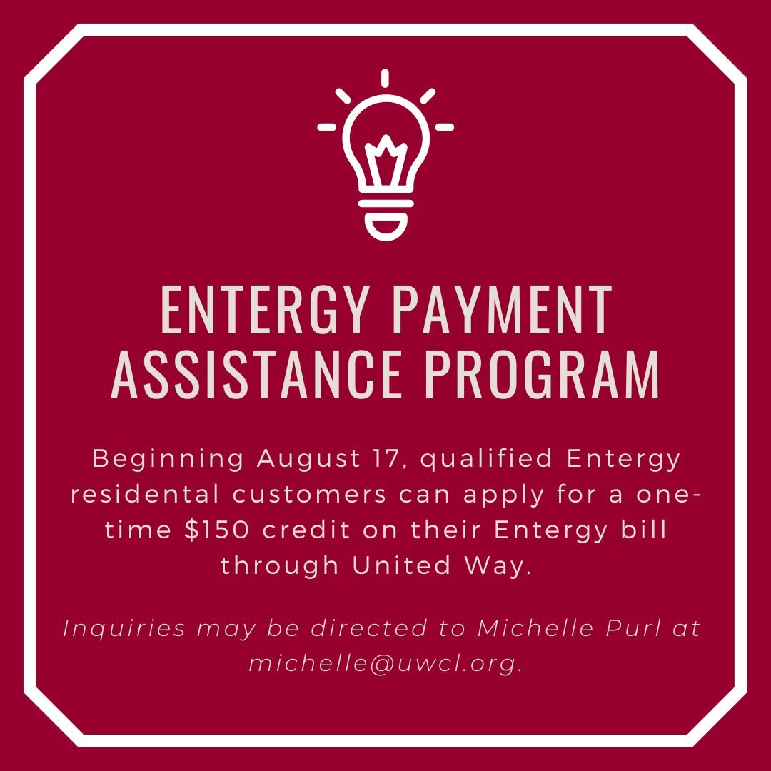 Entergy Payment Assistance Program Available to Qualified Customers