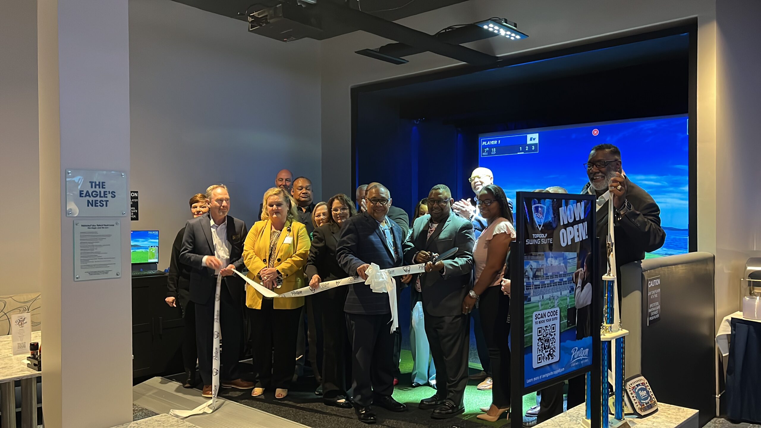 Topgolf Swing Suite Officially Opens at Paragon Casino Resort with Ribbon Cutting Ceremony