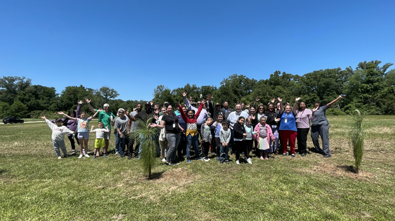 Tunica-Biloxi Students Celebrate “Ashuhki Hali” with Tree Planting, Educational Games