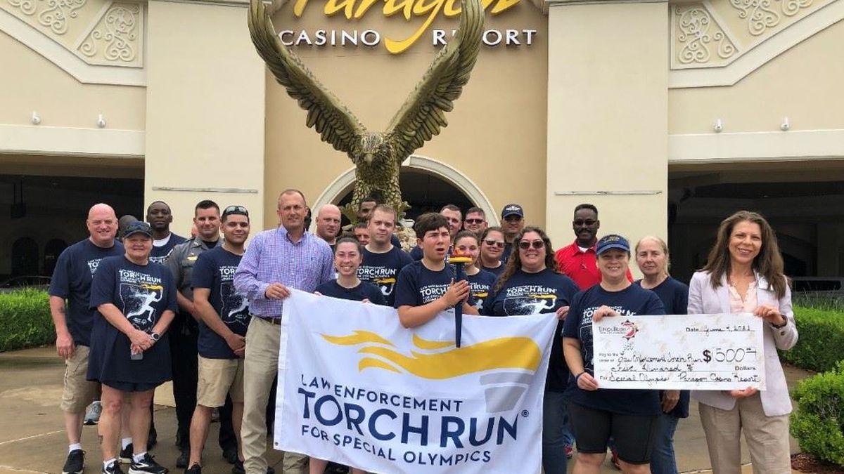 Paragon Casino Resort and the Tunica-Biloxi Tribe of Louisiana sponsor 2021 Law Enforcement Torch Run for Special Olympics Louisiana