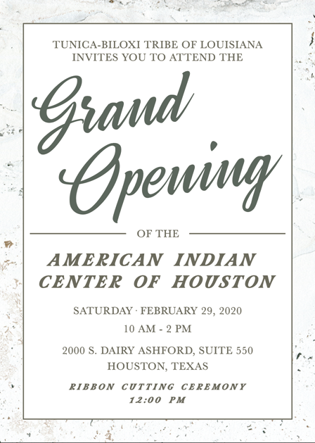American Indian Center of Houston Opening to Provide Valuable Resources for Native Americans in the Greater Houston Area